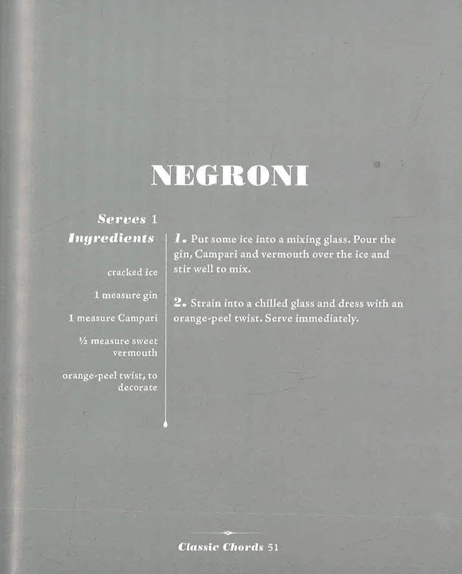 Bartender's Guide To Gin