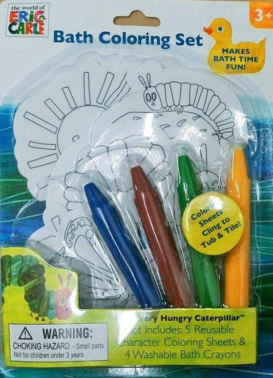 Bath Coloring Set (The World Of Eric Carle)
