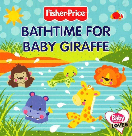 Bathtime For Baby Giraffe