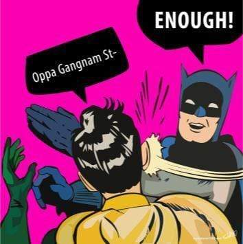 Batman: Gangnum Pop Art (10'X10')