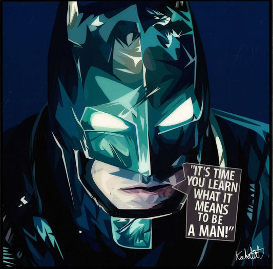 BATMAN VER.3 IT'S TIME YOU LEARN POP ART (10X10)
