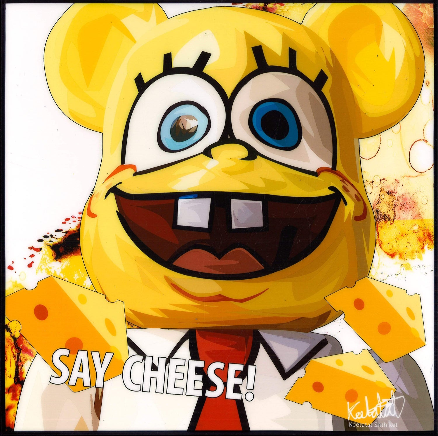 BB SPONGEBOB,(10X10) POP ART