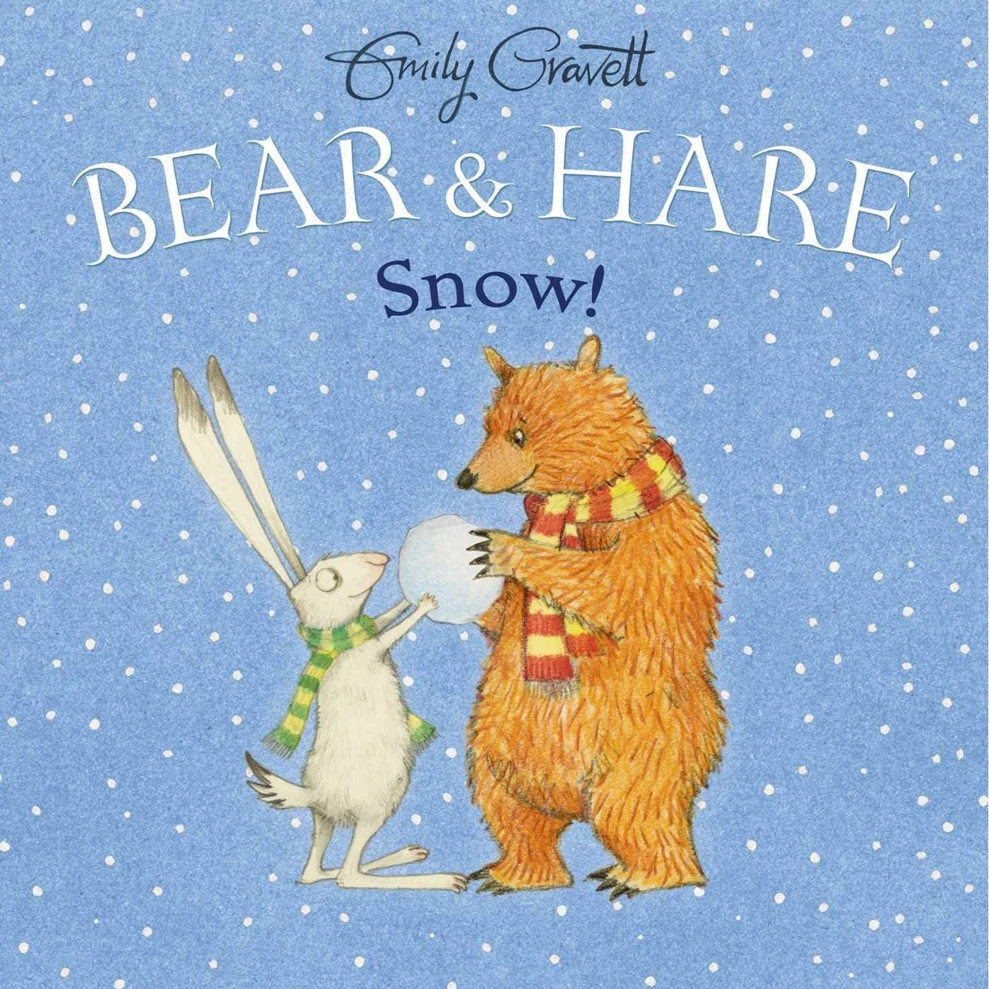 Bear and Hare Snow!