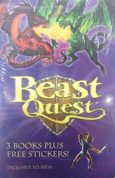 Beast Quest - 3 Books Plus Free Stickers !