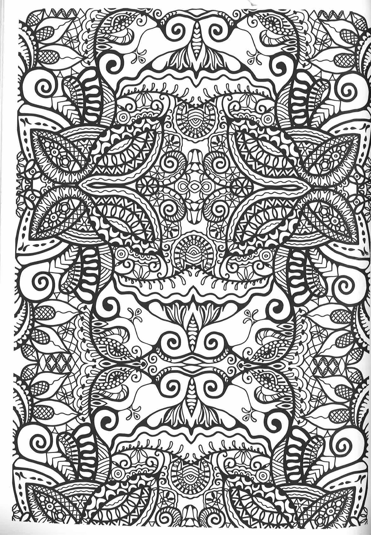 Beautiful Patterns: Creative Coloring For Grown-Ups