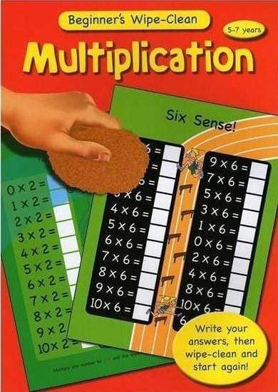 Beginner's Wipe Clean - Multiplication