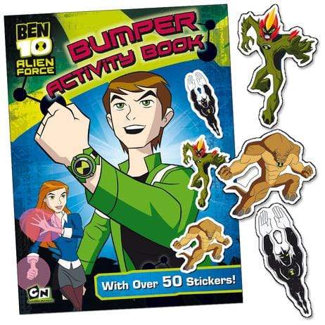 Ben 10 Alien Force Bumper Activity Book