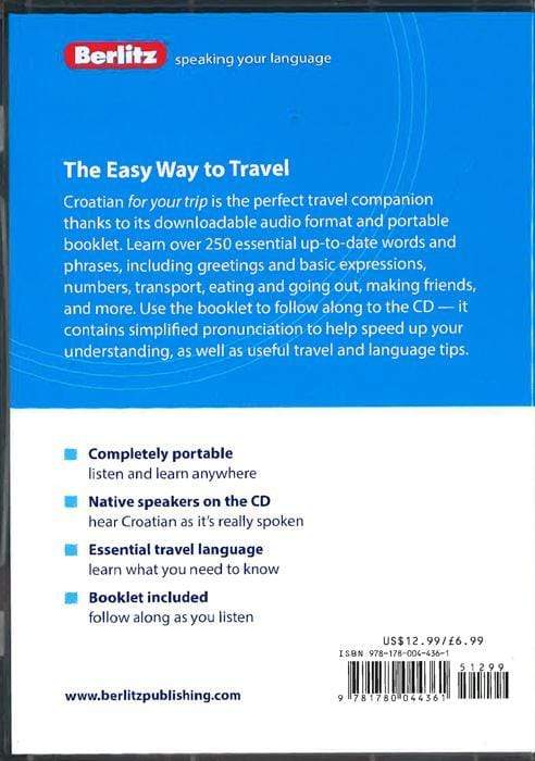 Berlitz - Croatian For Your Trip