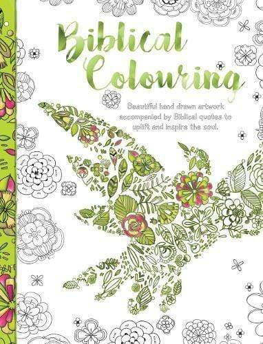 BIBLICAL ADULT COLOURING BOOKS - BIRD