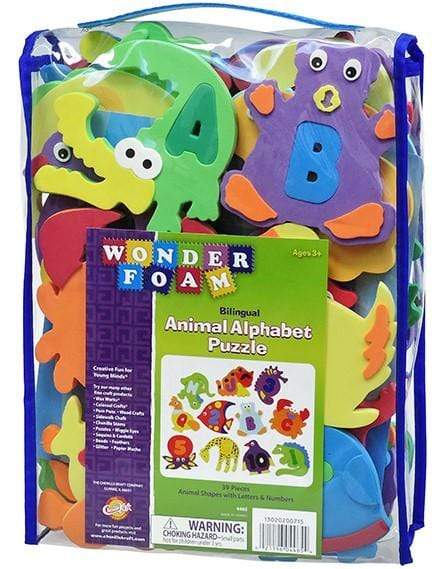Bilingual Animal Alphabet Puzzle