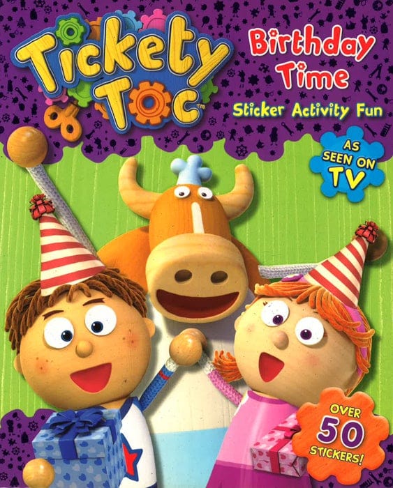 Birthday Time Sticker & Activity Book