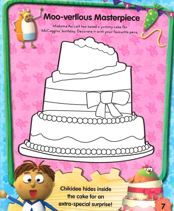 Birthday Time Sticker & Activity Book