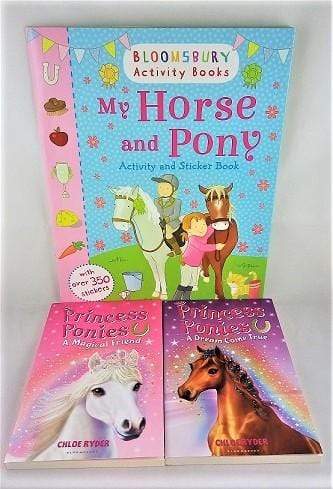 Bloomsbury Princess Ponies and Activity Book (3 Books)