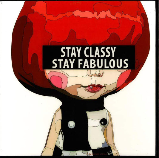 BLYTHE: STAY CLASSY STAY FABULOUS POP ART (10'X10')