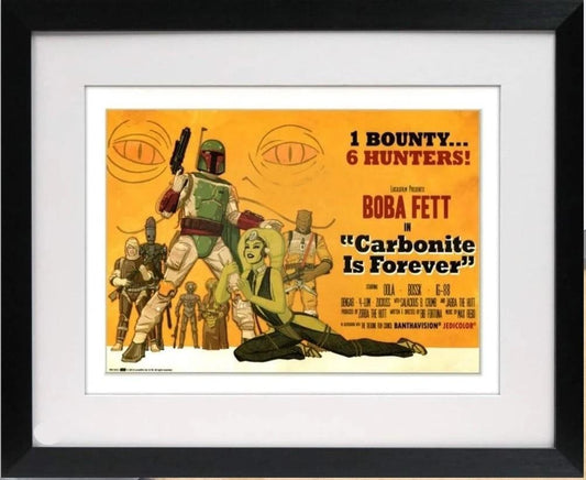 Boba Fett In Carbonite Is Forever (12X16 Photographic)