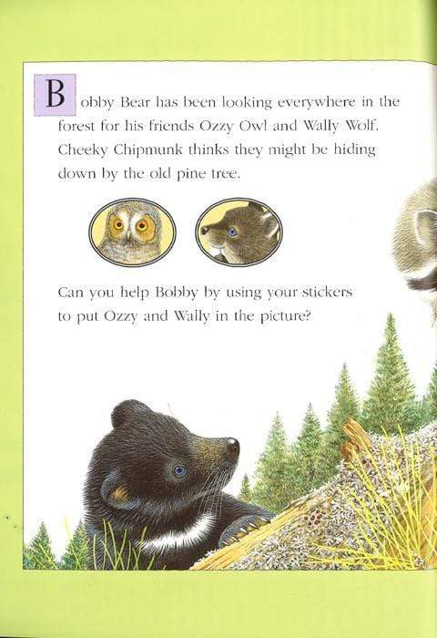 Bobby Bear Sticker Book