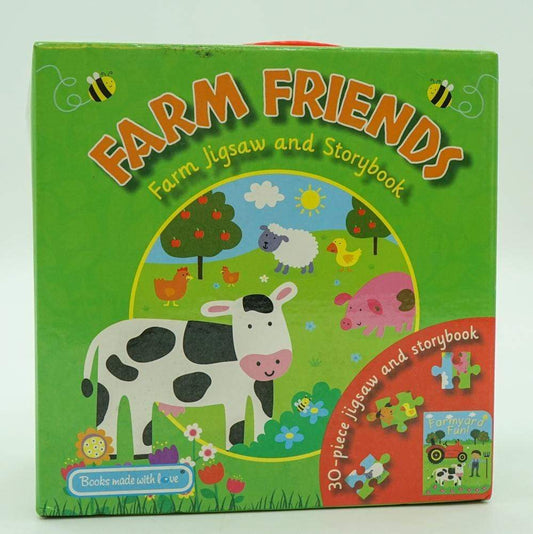 Book & Jigsaw Set: Farm