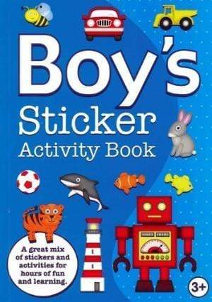 Boy's Sticker Activity Book