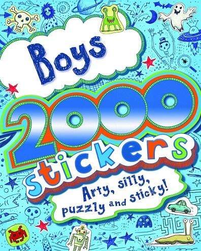 Boys 2000 Stickers Book