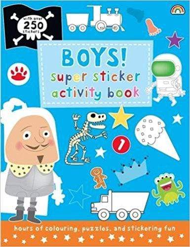 Boys! Super Sticker Activity Book