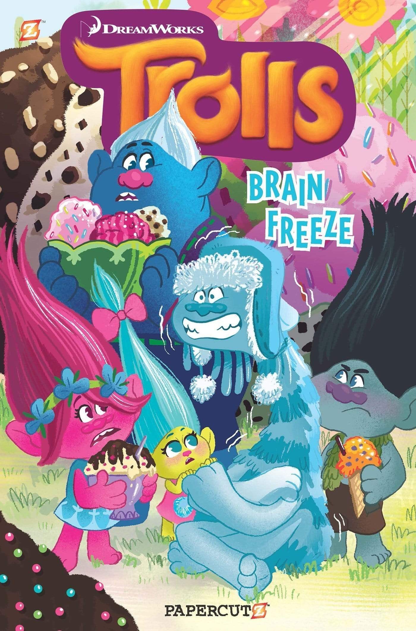 Brain Freeze (Trolls, Volume 4)