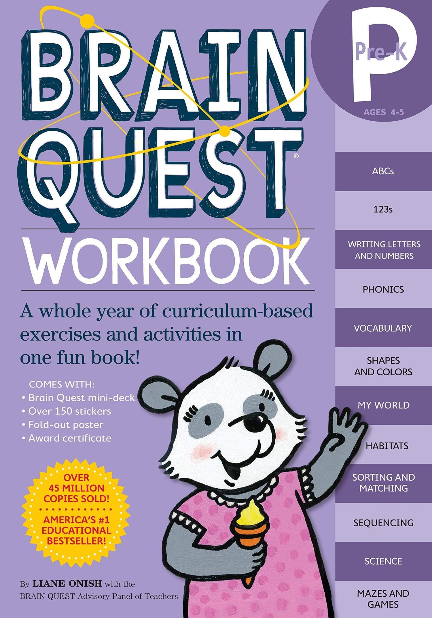 Brain Quest Workbook: Pre-K  (Ages 4 -5)