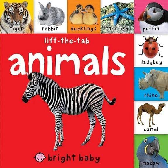 Bright Baby Lift-the-Tab: Animals
