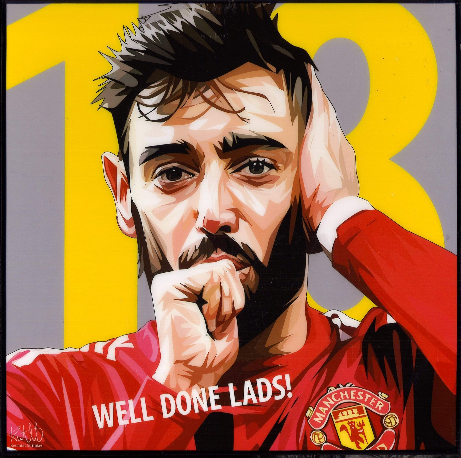 BRUNO FERNANDEZ (NEW DESIGN),(10X10) POP ART