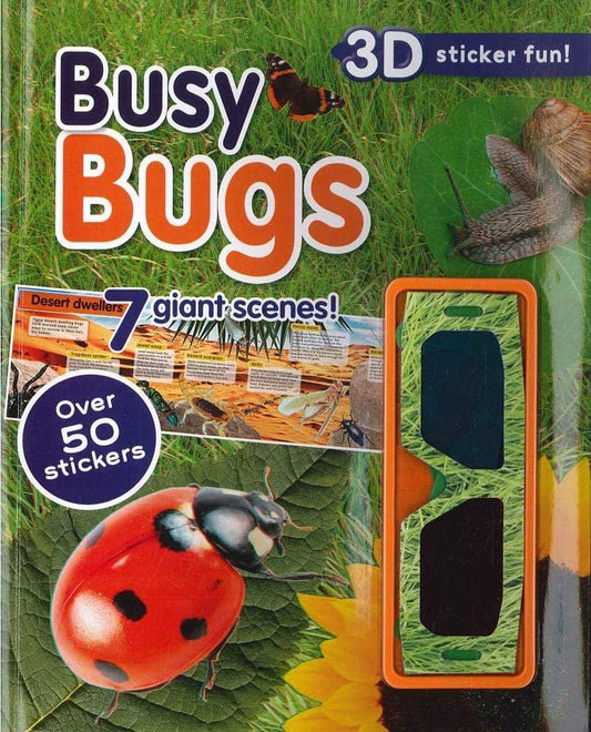 Busy Bugs 3D Sticker Scene