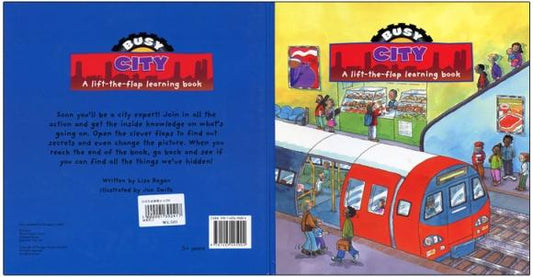 Busy City: A Lift-The-Flap Learning Book