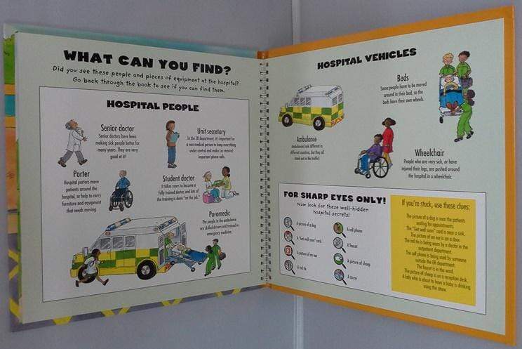 Busy Hospital:  A Lift-the-flap Learning Book