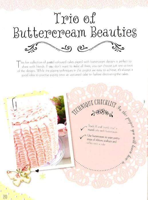 Cake Craft Made Easy: Step By Step Sugarcraft Techniques For 16 Vintage-Inspired Cakes