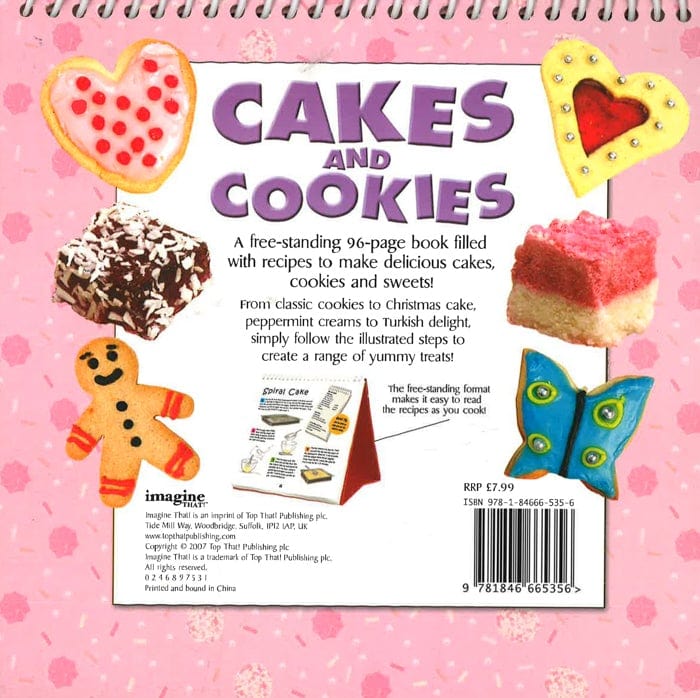 Cakes And Cookies Flip Over Book