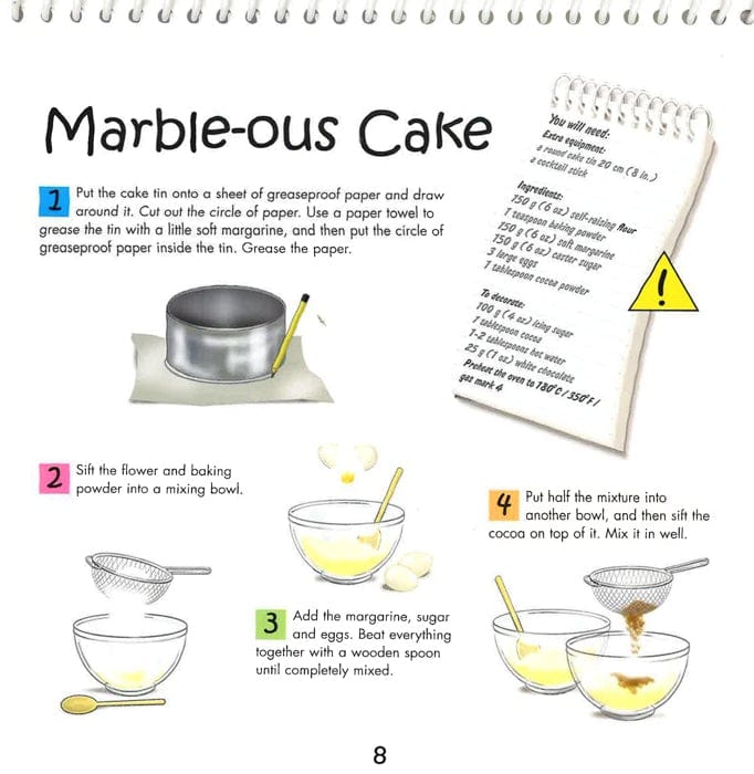 Cakes And Cookies Flip Over Book