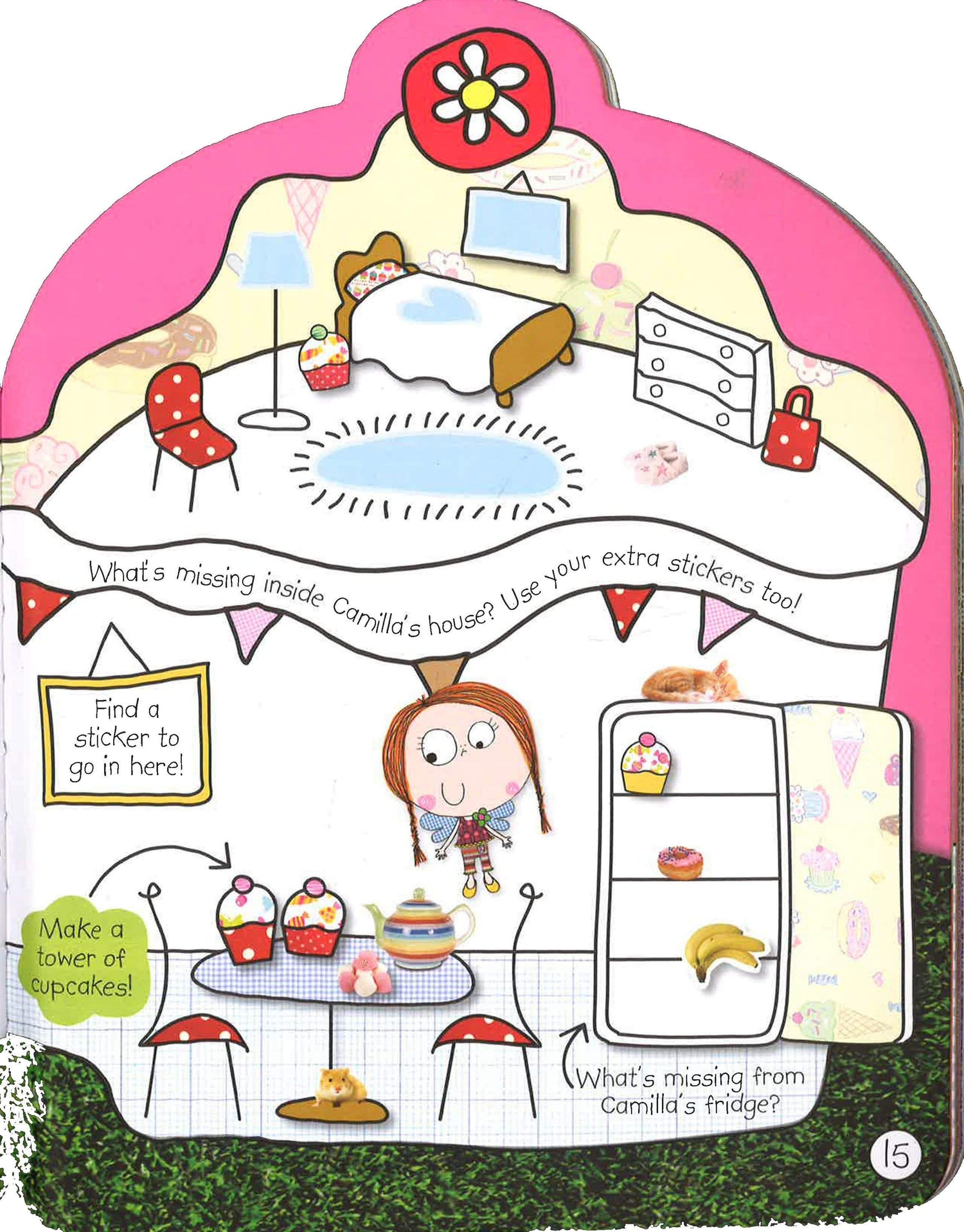 Camilla The Cupcake Fairy: Sticker Activity Book
