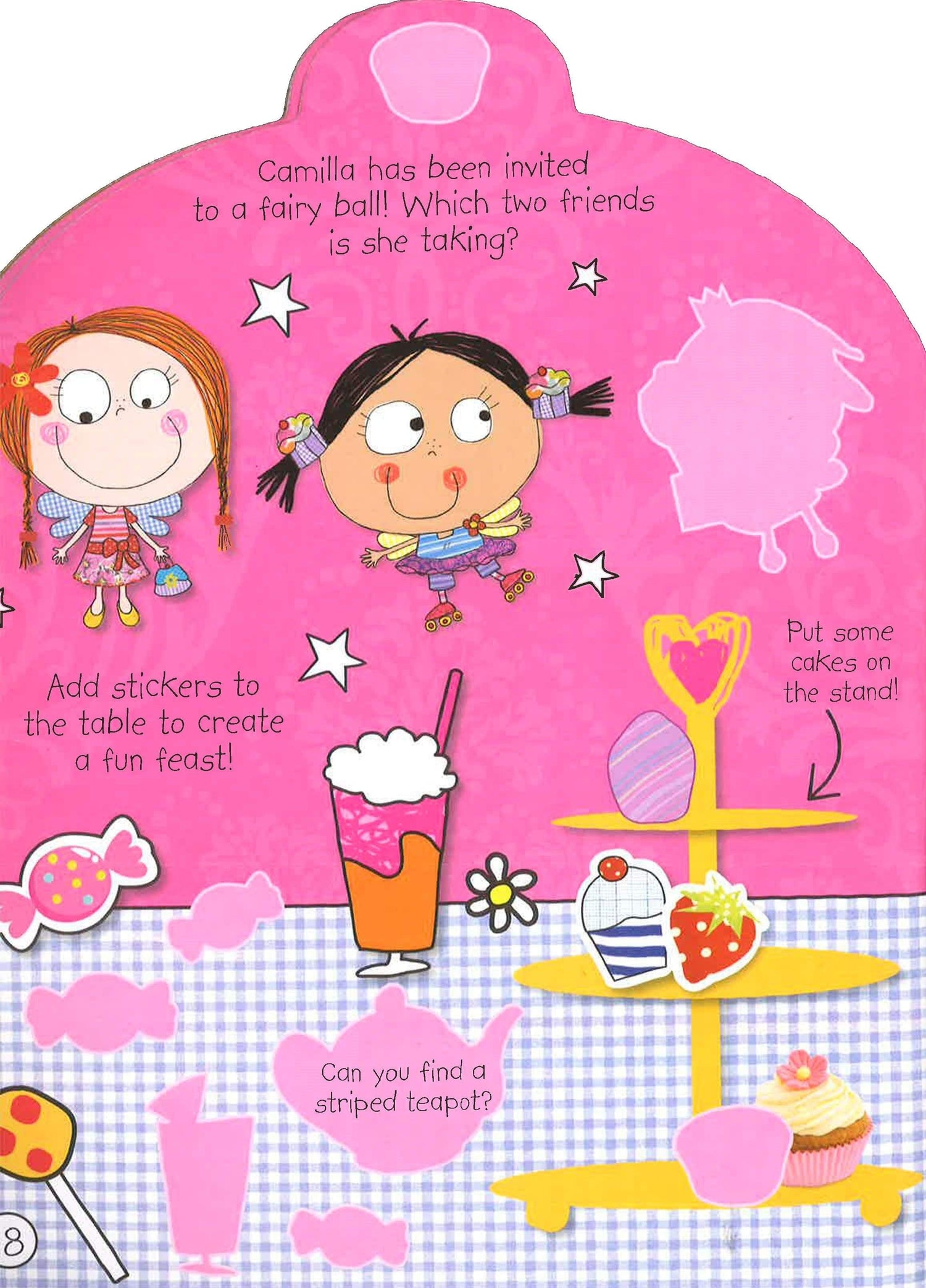 Camilla The Cupcake Fairy: Sticker Activity Book