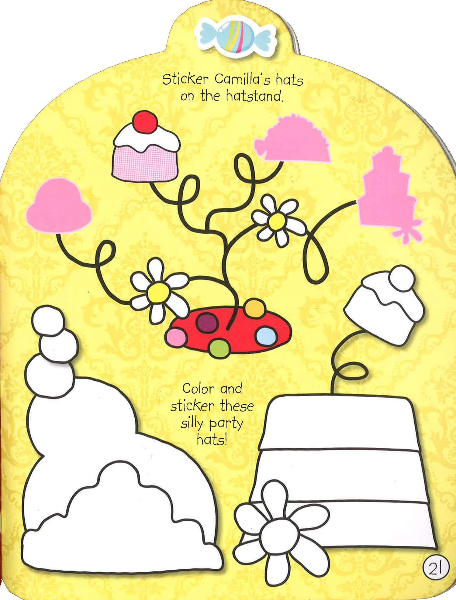 Camilla The Cupcake Fairy: Sticker Activity Book