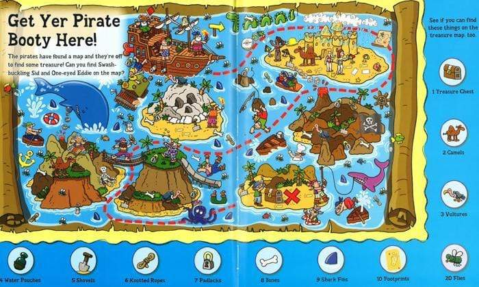 Can You Find 1001 Pirate Things?