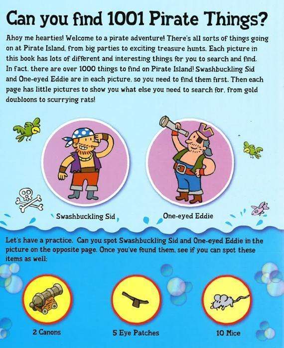 Can You Find 1001 Pirate Things?