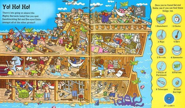 Can You Find 1001 Pirate Things?