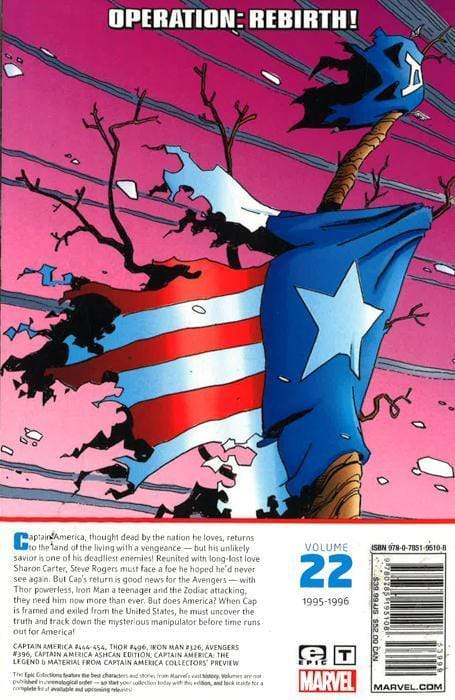 Captain America Epic Collection: Man Without A Coun