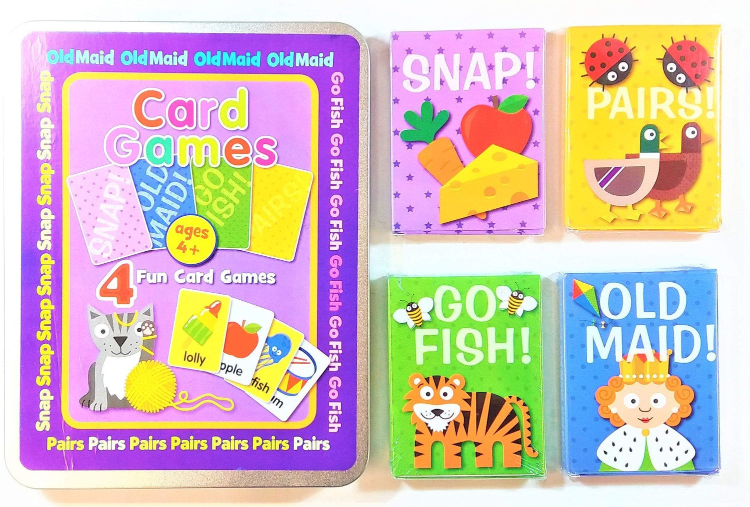 Card Games - 4 Fun Card Games