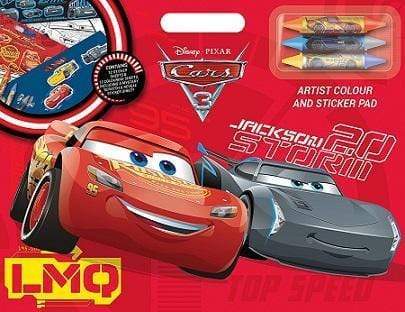 Cars 3: Artist Colour Sticker Pad