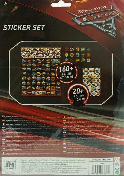 Cars45 Sticker Cars: Sticker Set – BookXcess