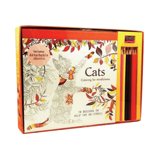 Cats Coloring for Mindfulness