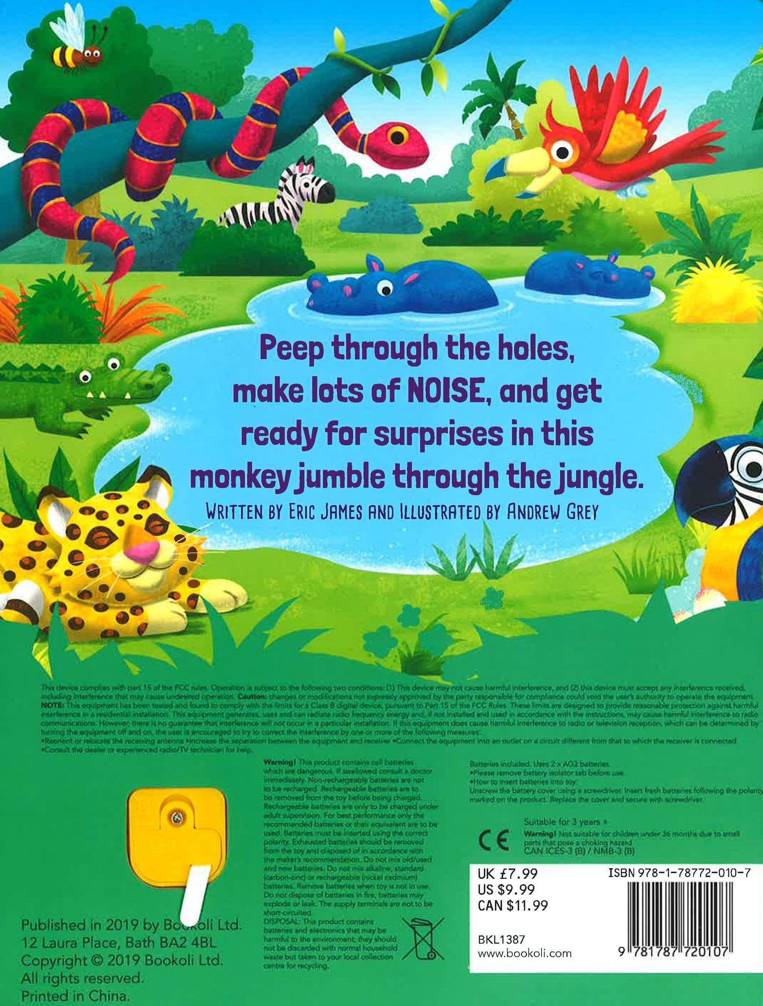 Cheeky Monkey (Peep-Through Sound Book)