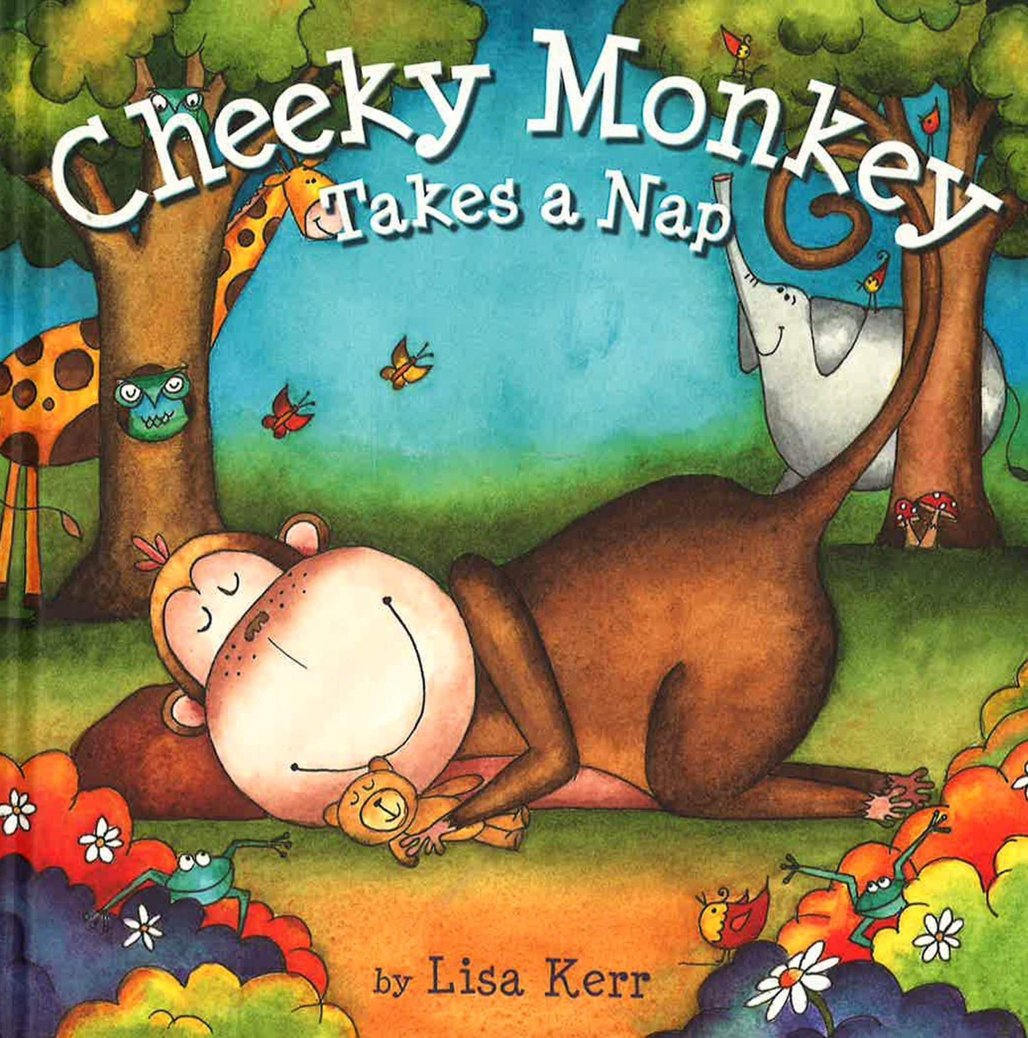 Cheeky Monkey Takes a Nap