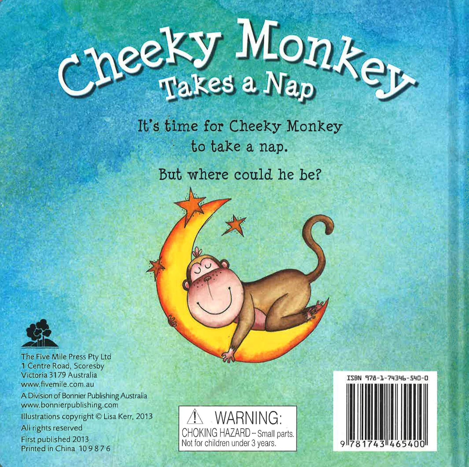 Cheeky Monkey Takes a Nap