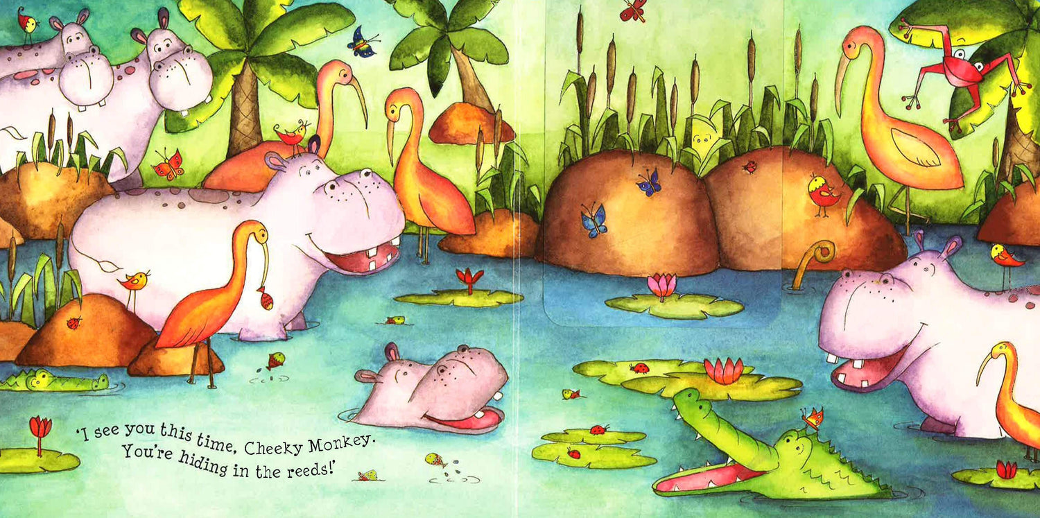 Cheeky Monkey Takes a Nap