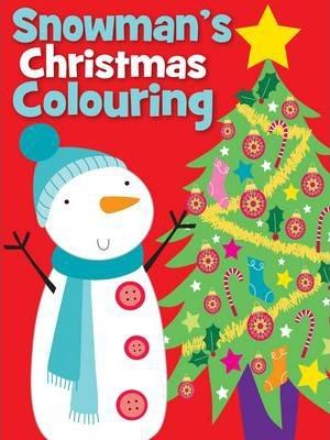 Christmas Colouring Snowman